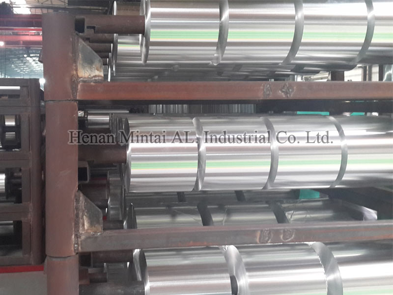 Aluminum slitting coil