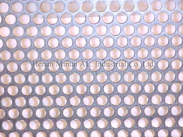 Alcobendas aluminum perforated wall cladding panel