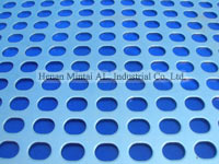 Aluminum perforated decorative carved panel