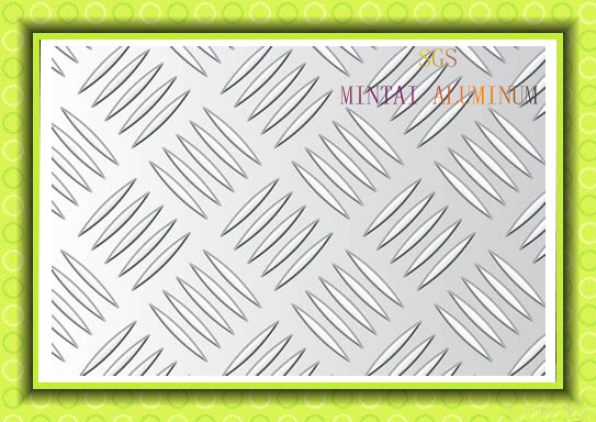 5 bars pattern Aluminum checker plate