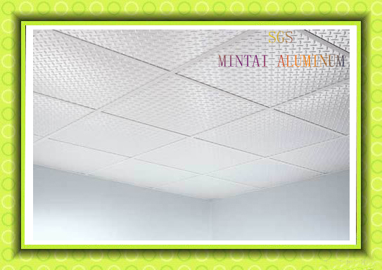 Checker plate used in the ceiling